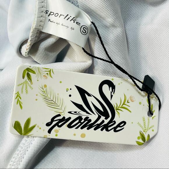 Floral Ruffled Monokini Plunging V-Neck Tie Back High-Cut - Picture 6 of 8